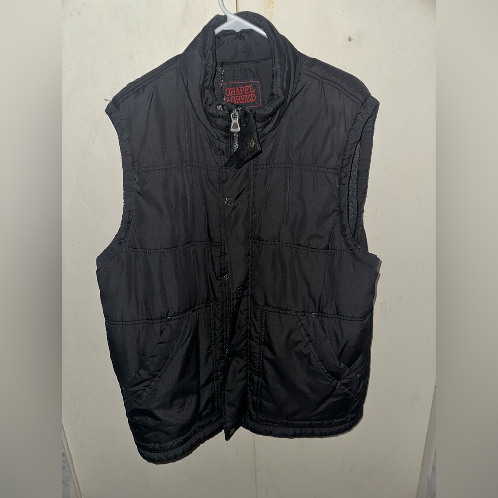 Mens Size XXL Chapel & Greed Vest.